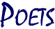 Poets button