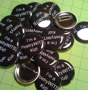 I'm a PoetryWITS Kid! buttons
