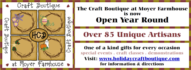 Craft Boutique at Moyer Farmhouse